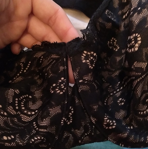 38G Soma Enticing Lift Unlined Balconette Lace and Tan Nude Bra NWOT - Picture 8 of 11